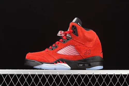 All categories Air Jordan Jordan series basketball shoes Air Jordan 5 G version Air Jordan 5 "Raging Bull" AJ5 Joe 5 Big Red Bull DD0587-600